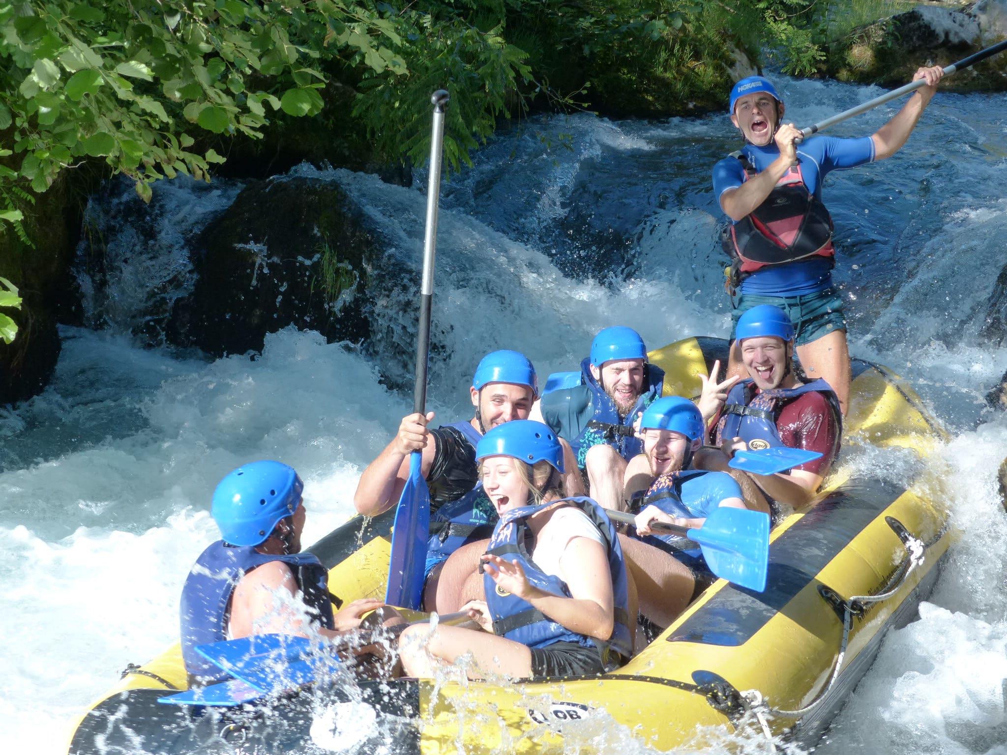 Rafting with transfer